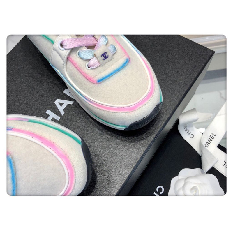 Ch*el rainbow sneaker 20b