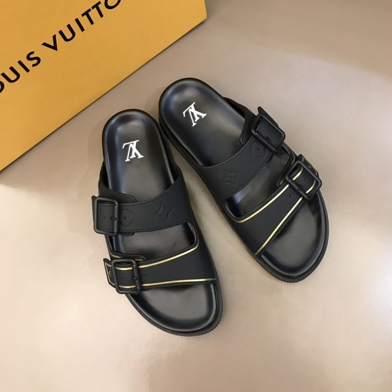 l**is V*t*n trainer mule black &yellow