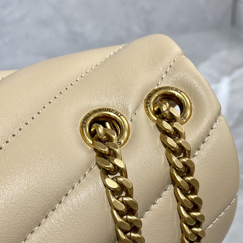 Saint Laurent  Toy LouLou Shoulder Bag in Yellow