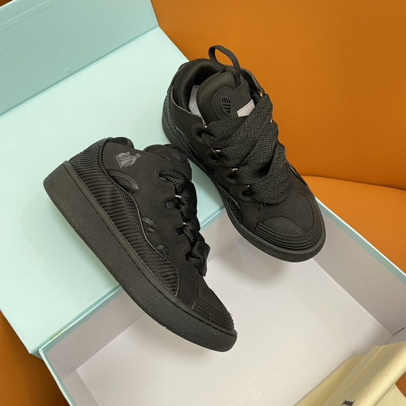 LANVIN Curb Sneaker Black