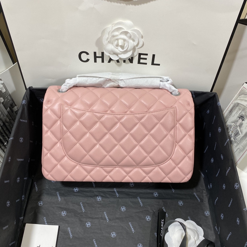 Ch*el 21s Ch*el pink classic flap medium cf25 pink