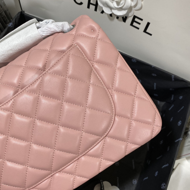 Ch*el 21s Ch*el pink classic flap medium cf25 pink
