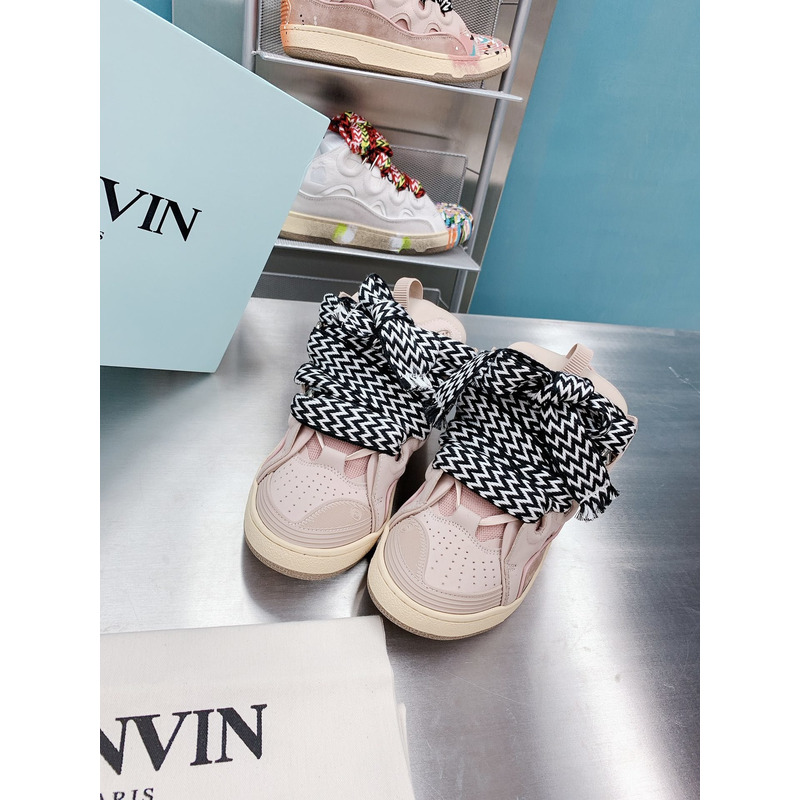 Lanvin x Gallery Dept.Curb Leather Sneaker Pale Pink