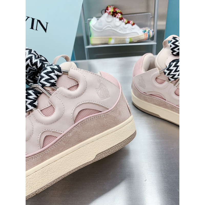 Lanvin x Gallery Dept.Curb Leather Sneaker Pale Pink