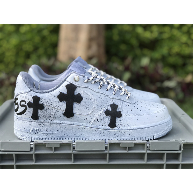 nike Ch*0me He**ts x nike air force 1 low