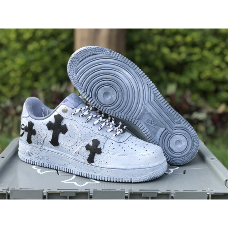 nike Ch*0me He**ts x nike air force 1 low