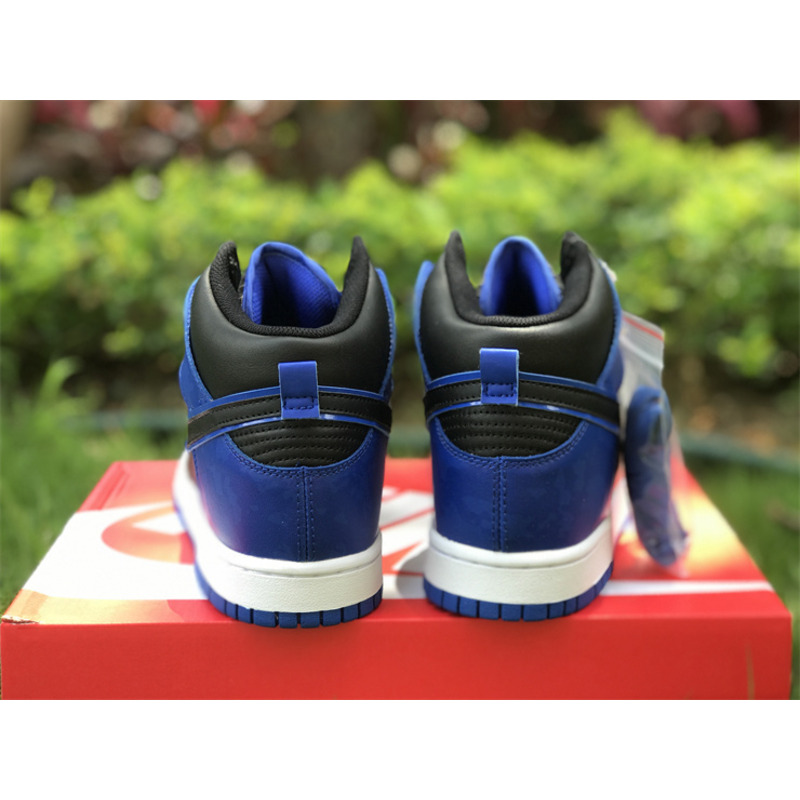 Nike Dunk High Blue Camo Sneakers