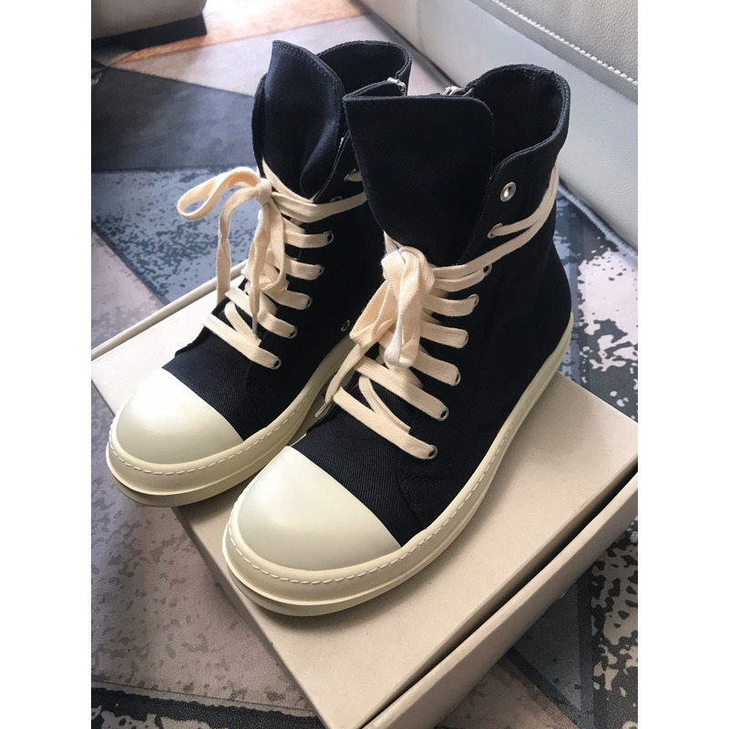 Rick Owens Drkshdw Ramones Cargo Sneakers Black