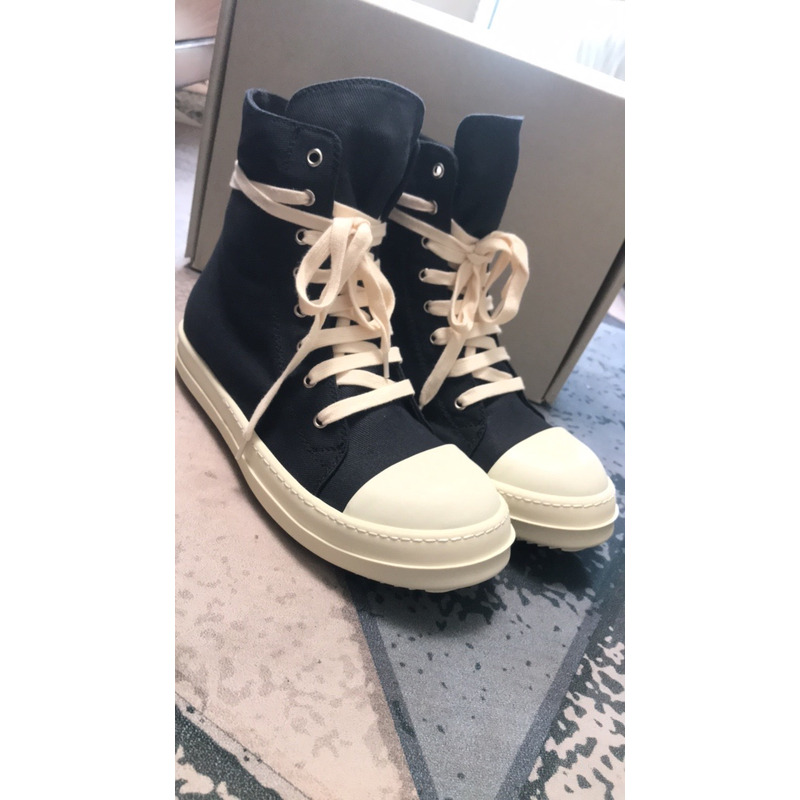 Rick Owens Drkshdw Ramones Cargo Sneakers Black