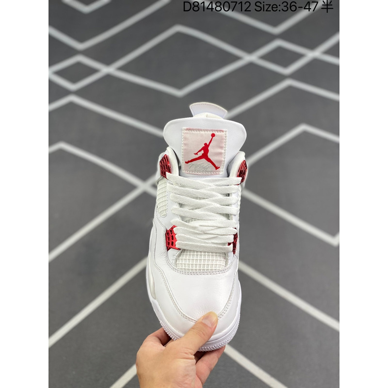 Jordan 4 Retro Metallic in Red