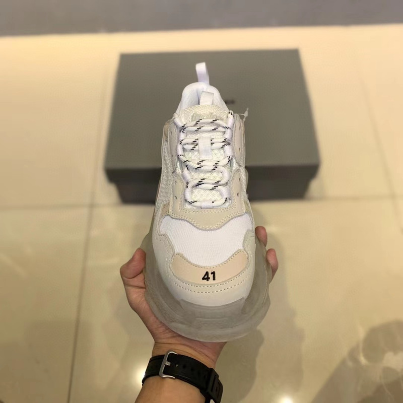 Ba*len*cia*ga triple s bubble sole sneakers
