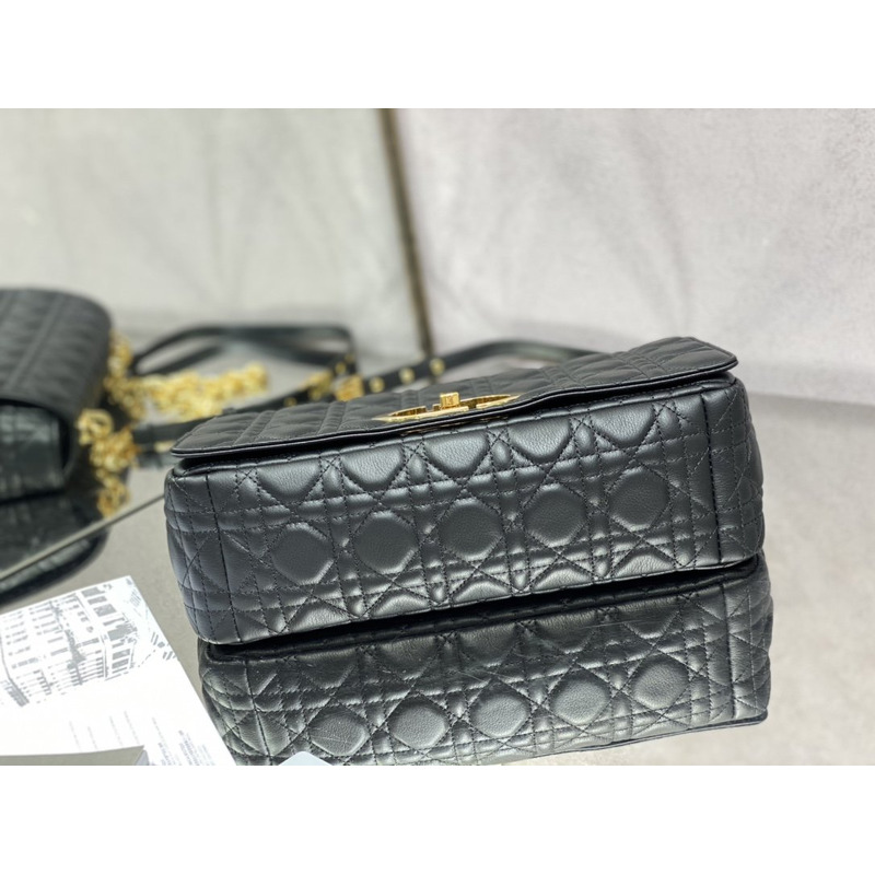 D*or caro bag beige soft calfskin gray