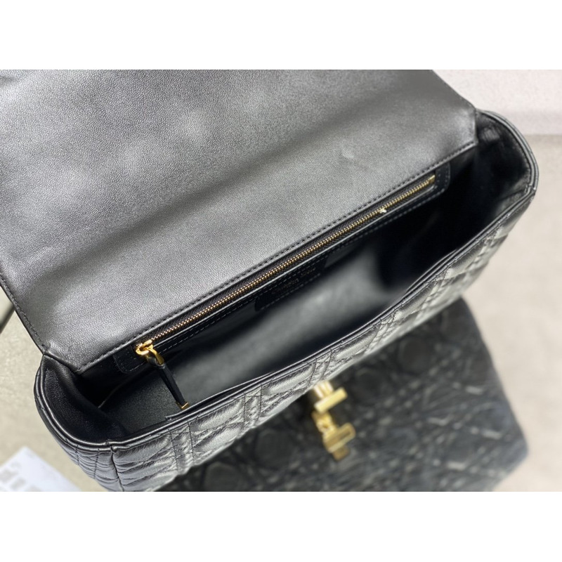 D*or caro bag beige soft calfskin gray