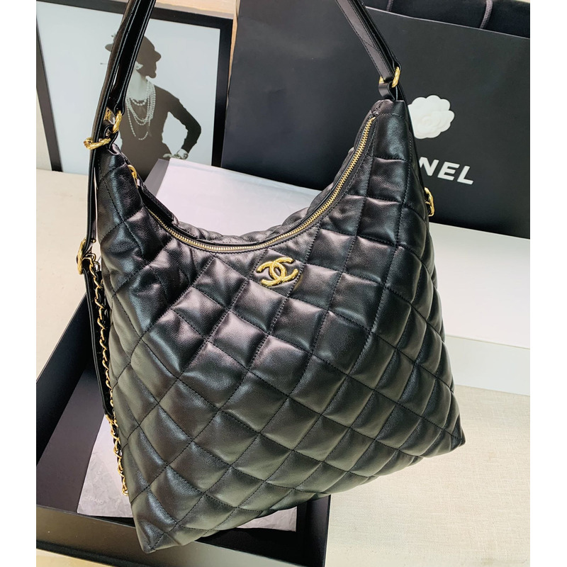 Ch*el maxi hobo bag