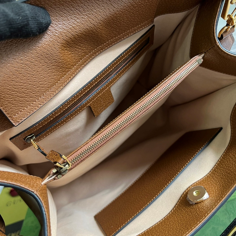G*u*i G*u*i diana medium bamboo tote natural leather