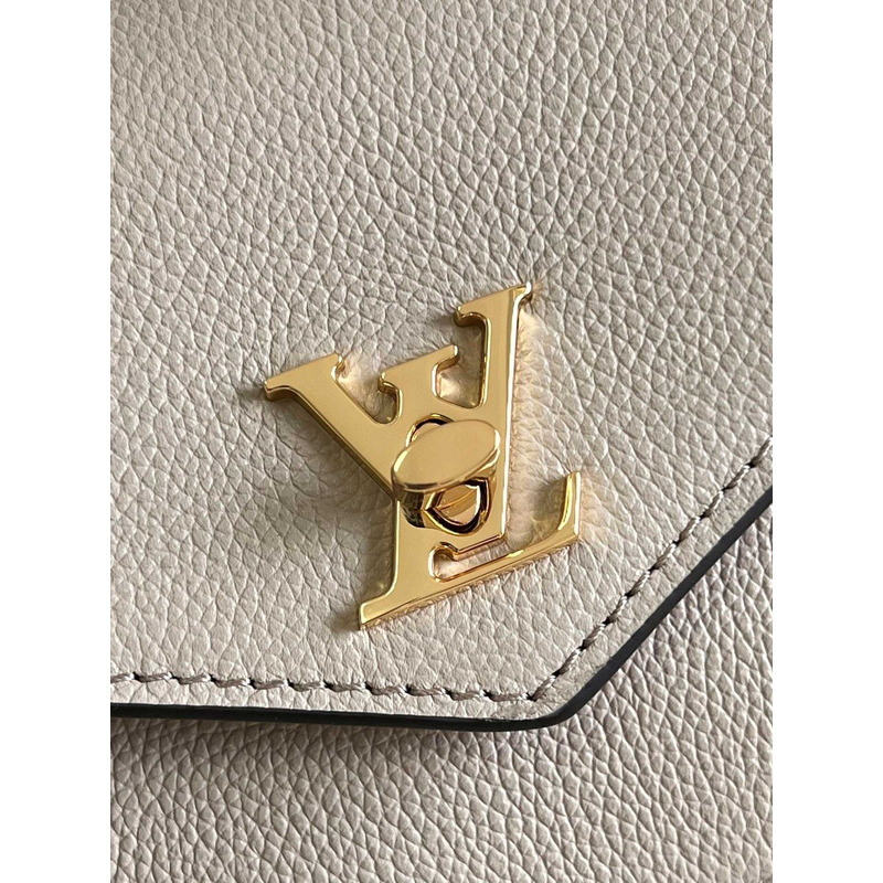 l**is V*t*n  mylockme chain bag taupe