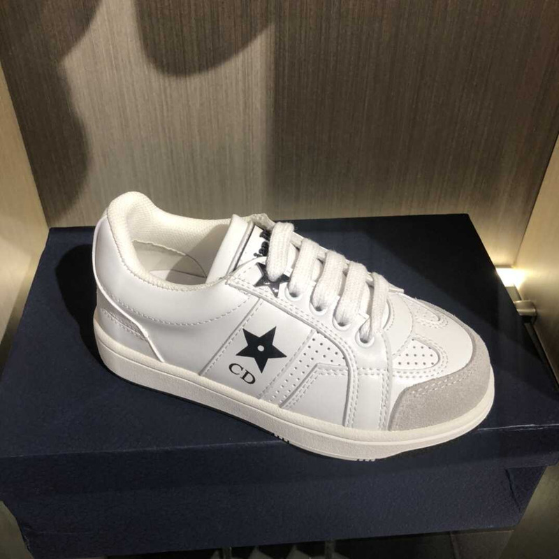 D*or kids cuir velours nudesar sneakers