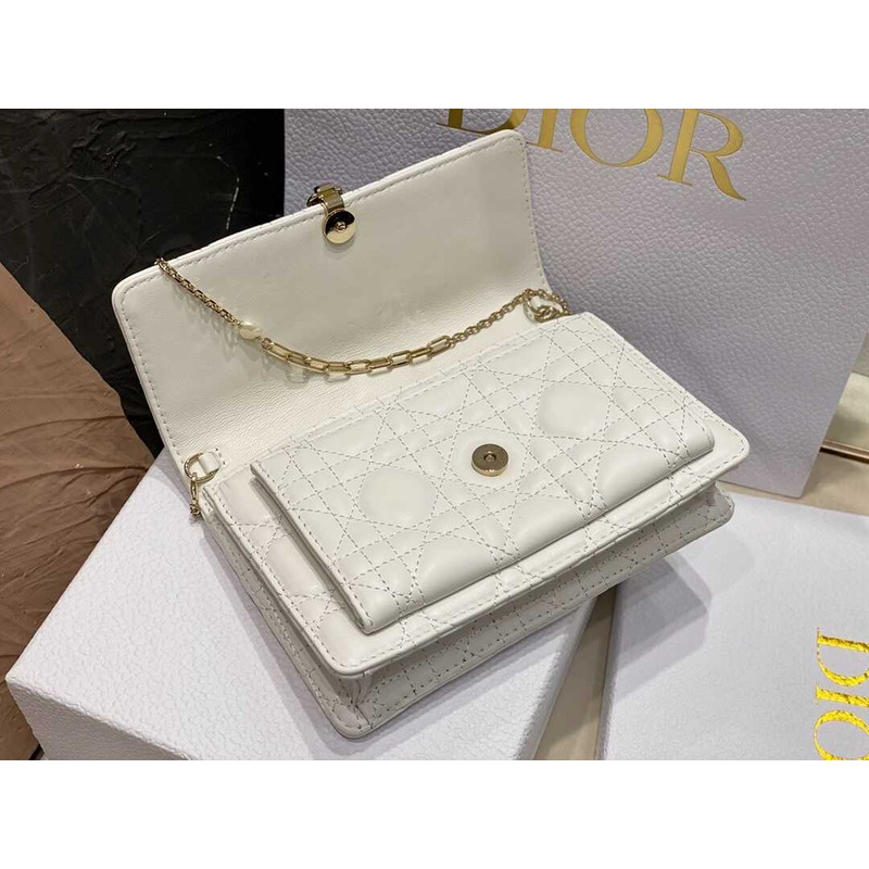 D*or milky white miss bag
