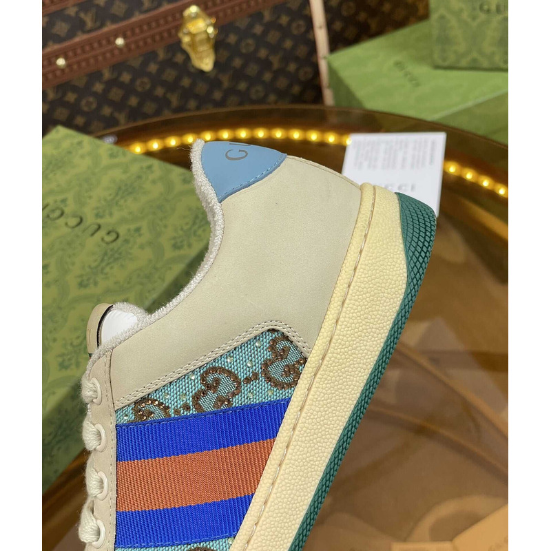 G*u*i G*u*i screener lace-up sneakers blue