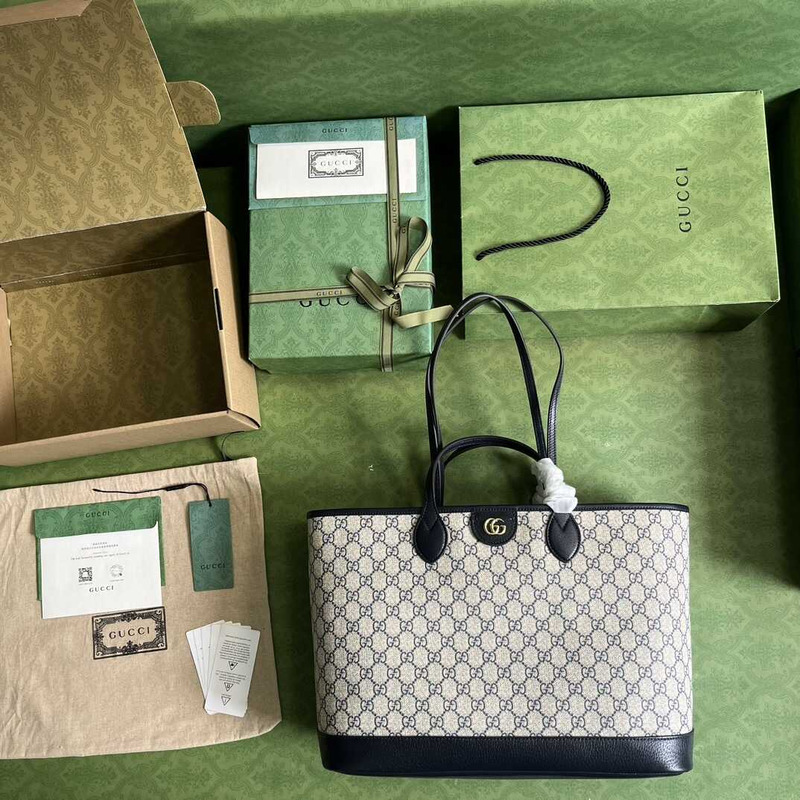 G*u*i ophidia medium tote bag monogram