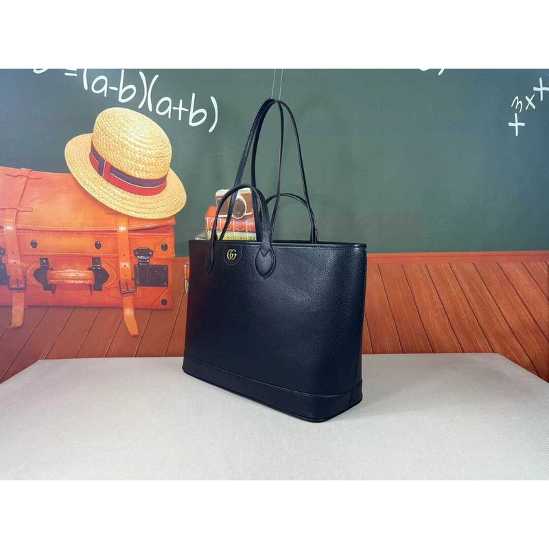 G*u*i ophidia medium tote bag black