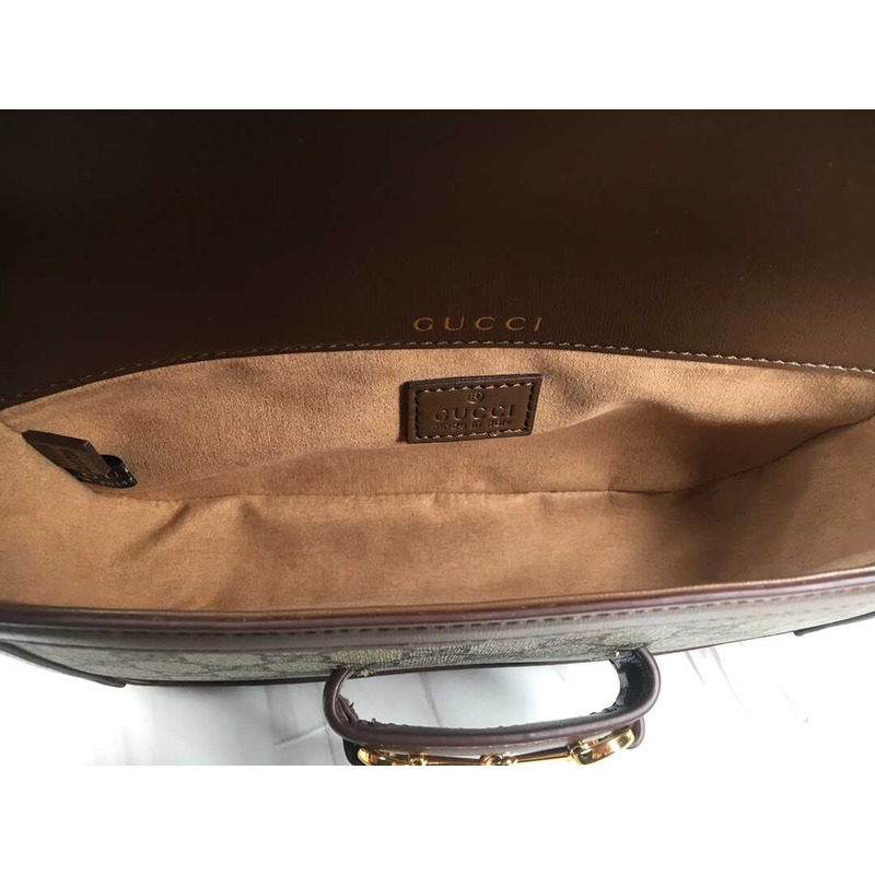G*u*i horsebit1955 shoulder bag small size brown monogram
