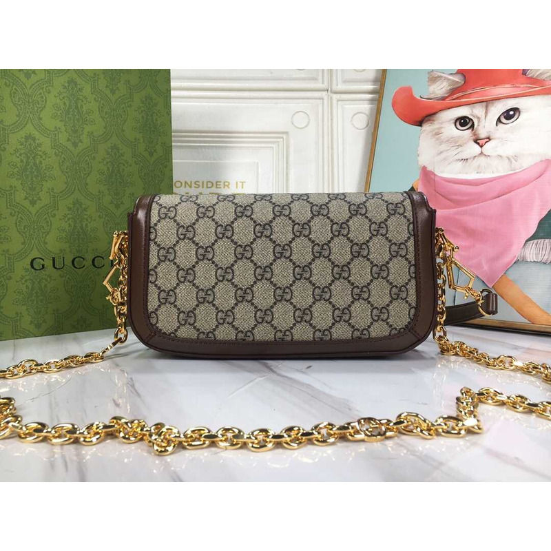 G*u*i horsebit1955 shoulder bag small size brown monogram