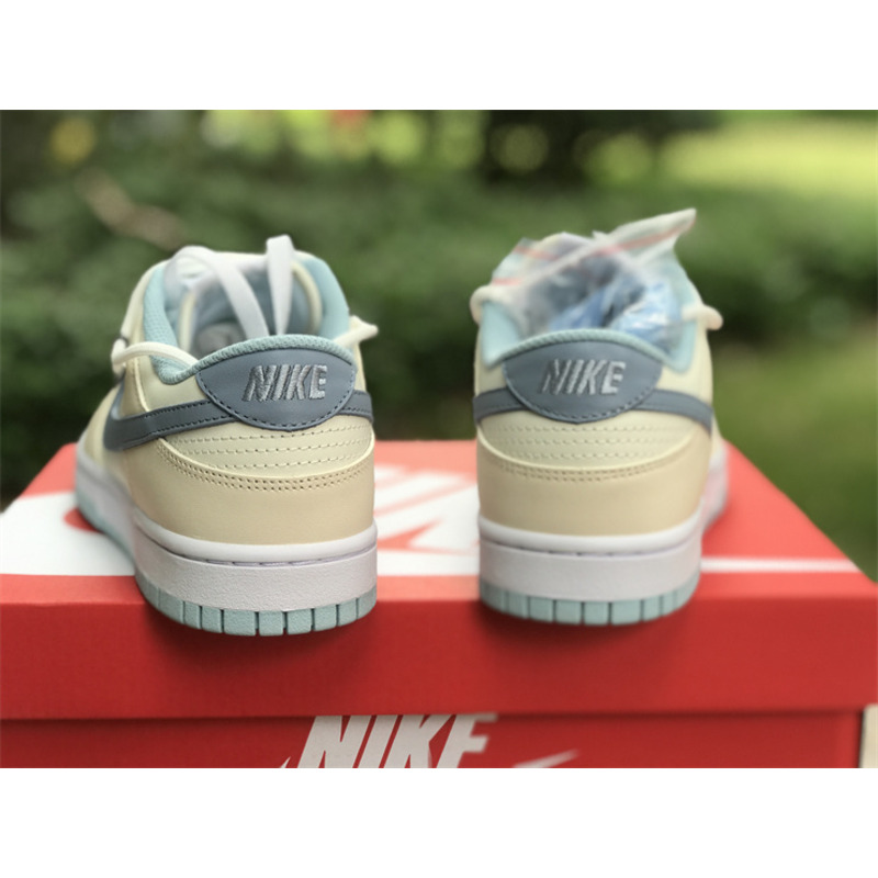 Nike Air Jordan 1 Low Blue and Beige