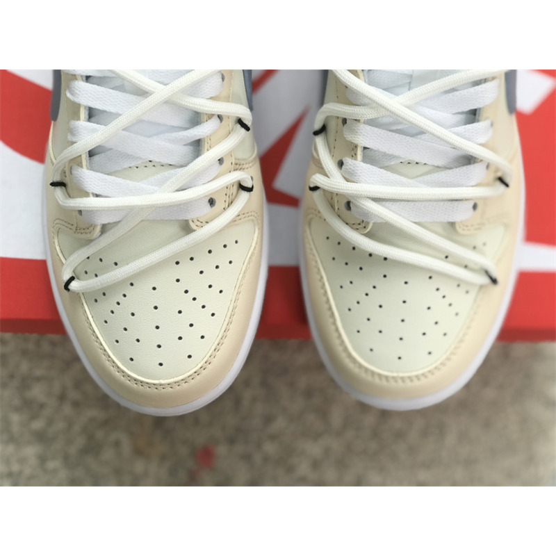 Nike Air Jordan 1 Low Blue and Beige