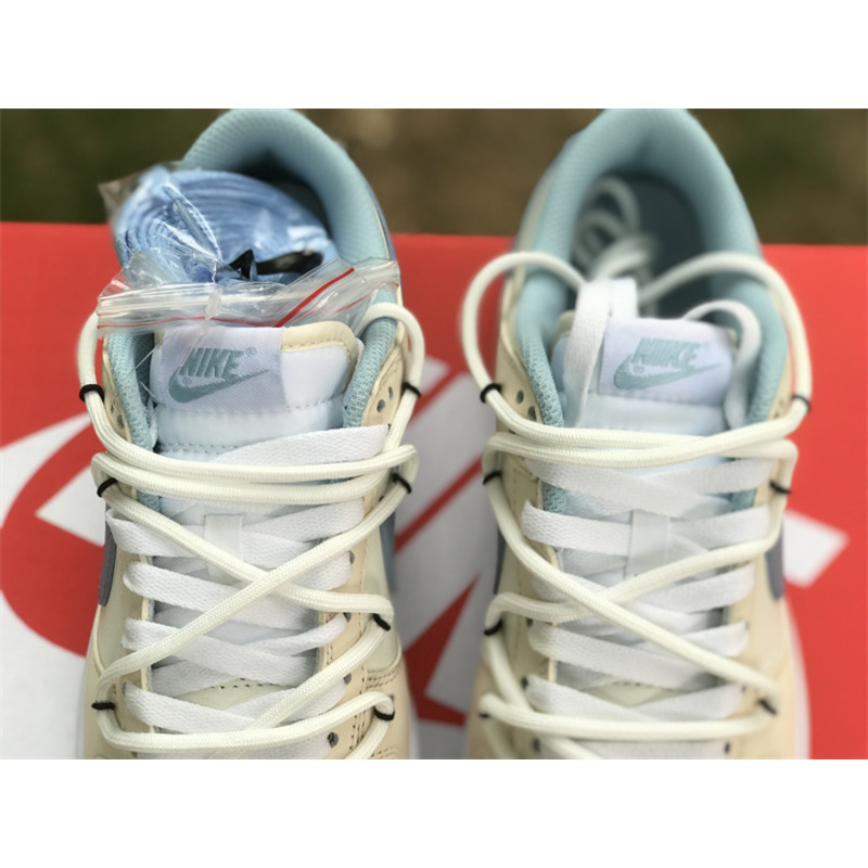 Nike Air Jordan 1 Low Blue and Beige