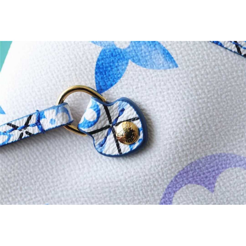 l**is V*t*n neverfull mm monogram blue