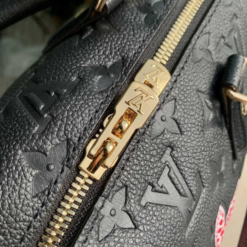 l**is V*t*n x yayoi kusama monogram speedy black
