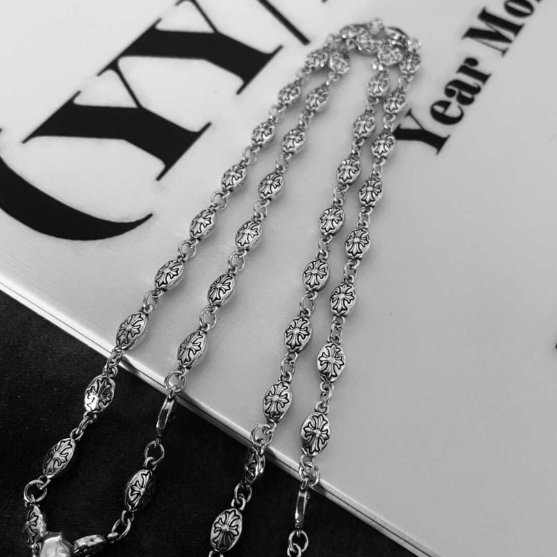 Ch*0me heart cross necklace