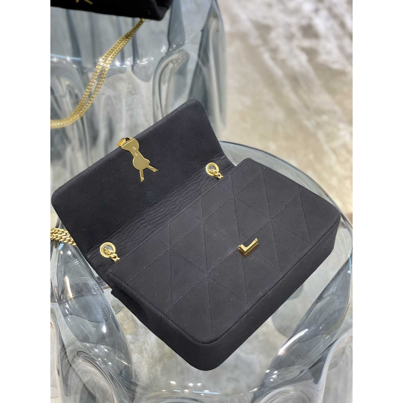Saint Laurent Jamie Medium Shoulder Bag Black