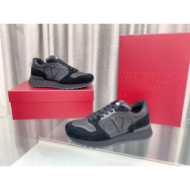 Valentino Logo Sneaker Black