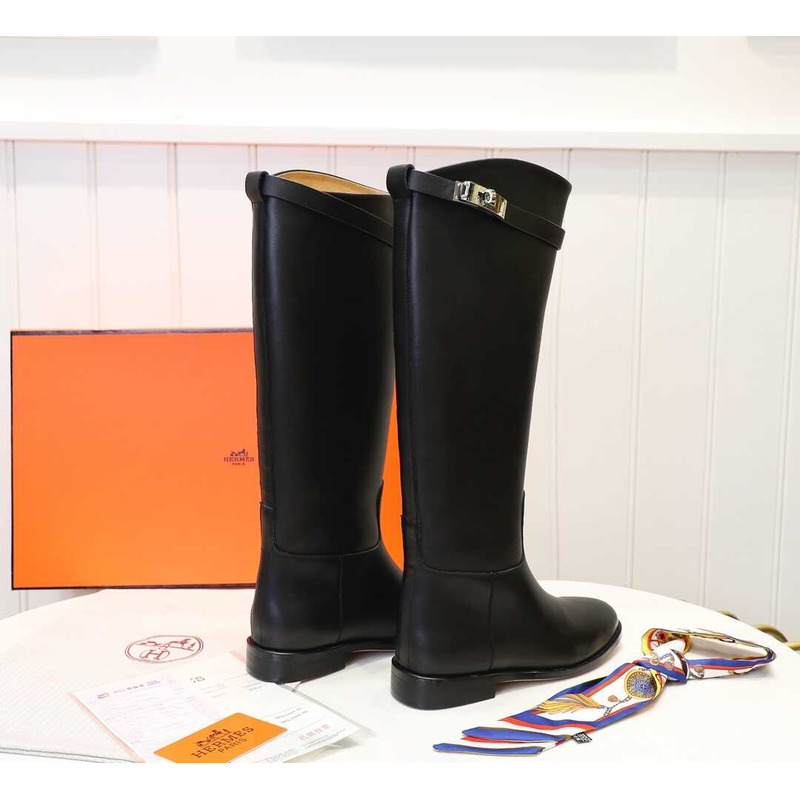 H**mes  faustine boot  black