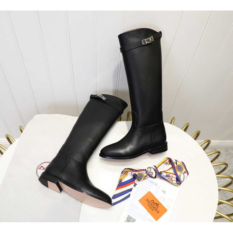 H**mes  faustine boot  black