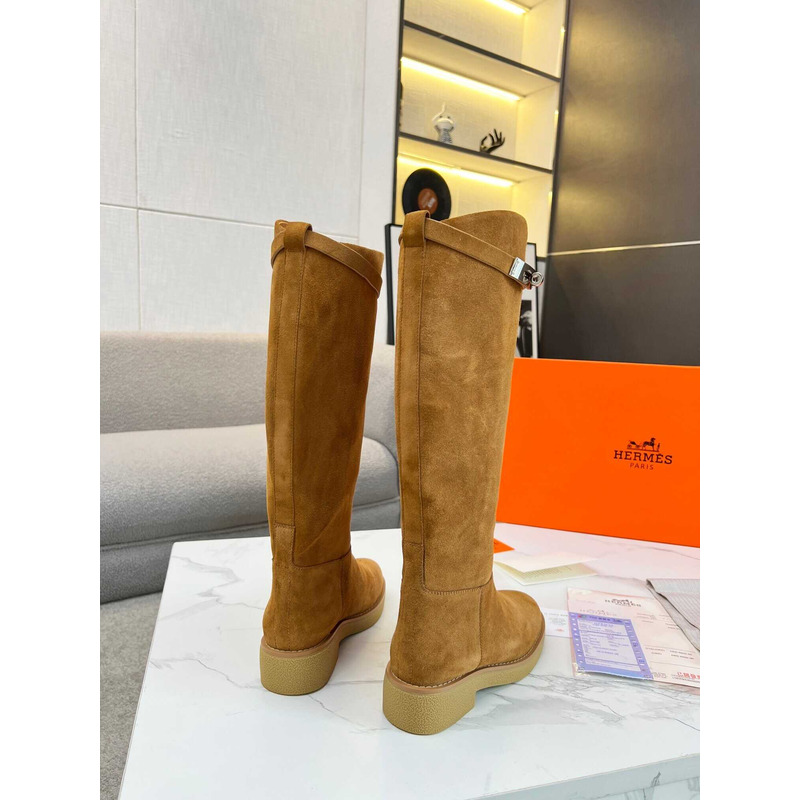 H**mes faustine boot yellow