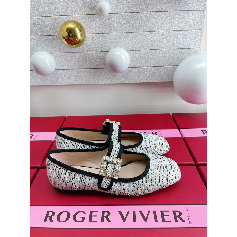 roger u1u1er très u1u1er babies ballet flats white