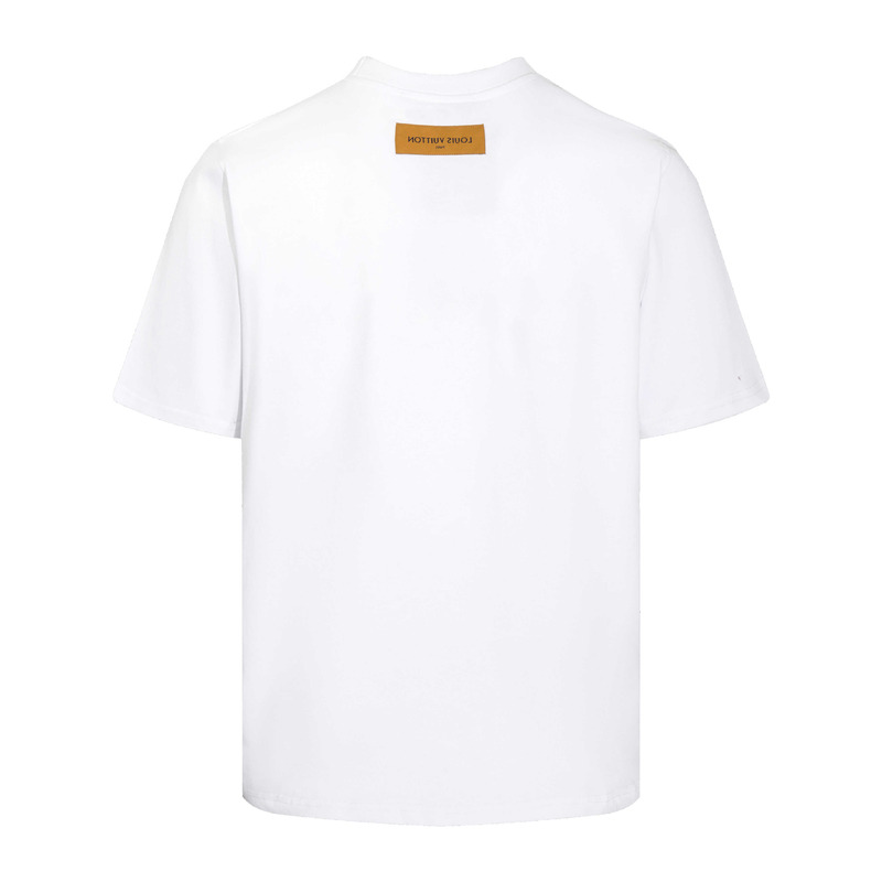 l**is V*t*n logo t-shirt white
