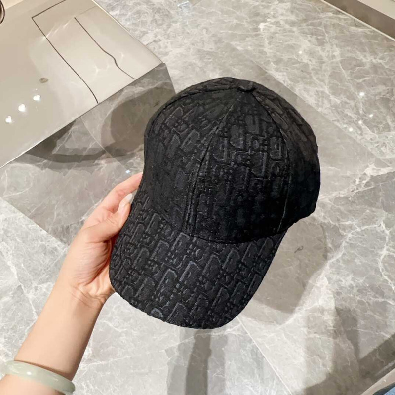 D*or logo oblique print cap