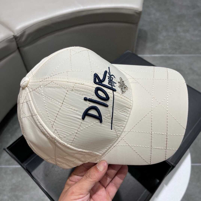 D*or logo baseball cap white