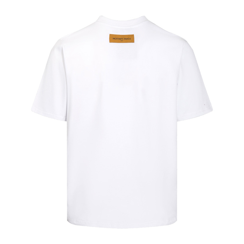 l**is V*t*n looney tunes bugs bunny breast print - t-shirt imprimé white