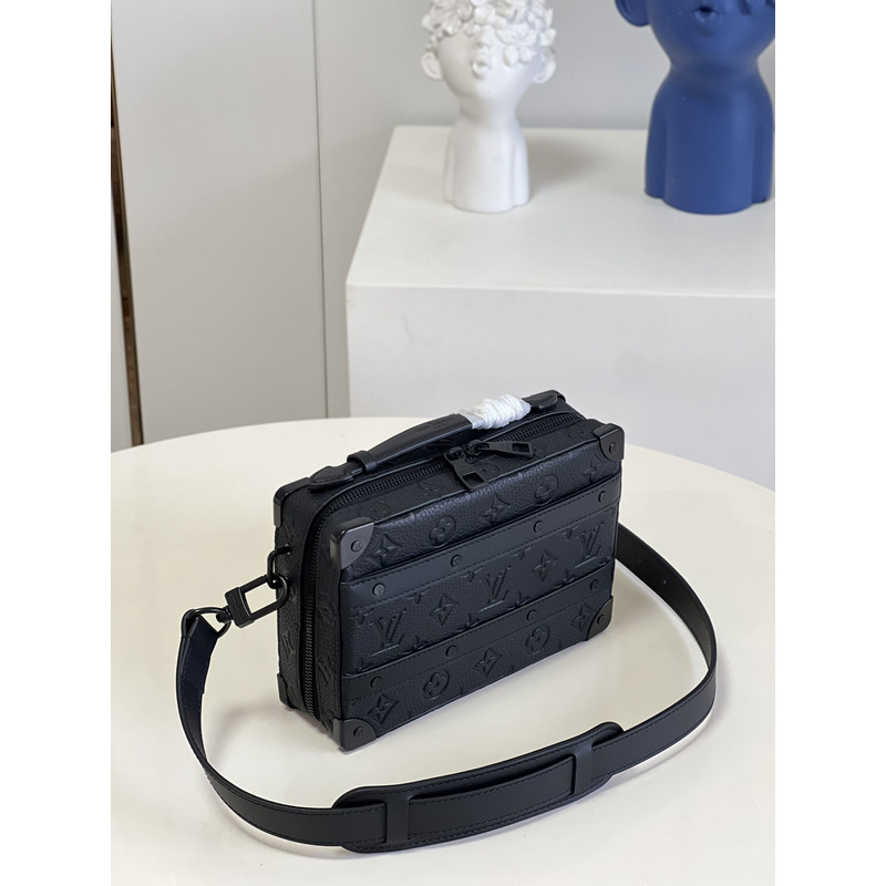 l**is V*t*n soft trunk monogram taurillon leather black