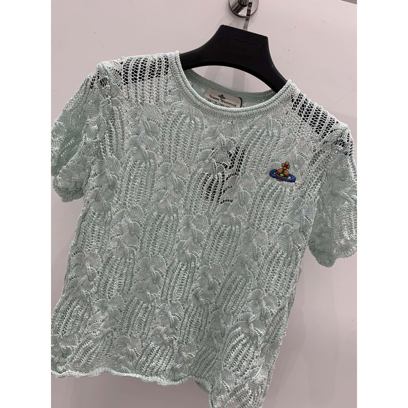 u1u1enne westwood knit top green