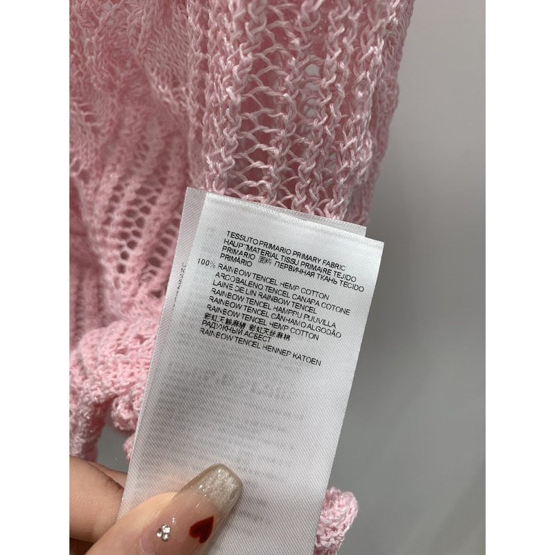 u1u1enne westwood knit top pink