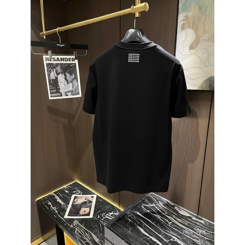 Ch*0me heart logo t-shirt cotton black