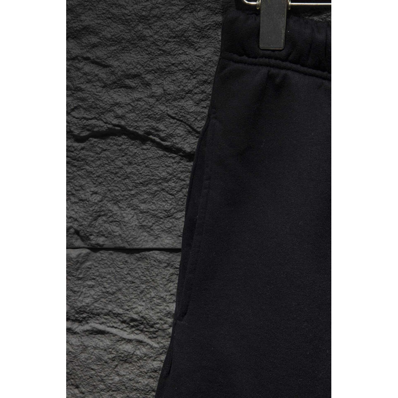 Ch*0me heart  embroidered cotton shorts black