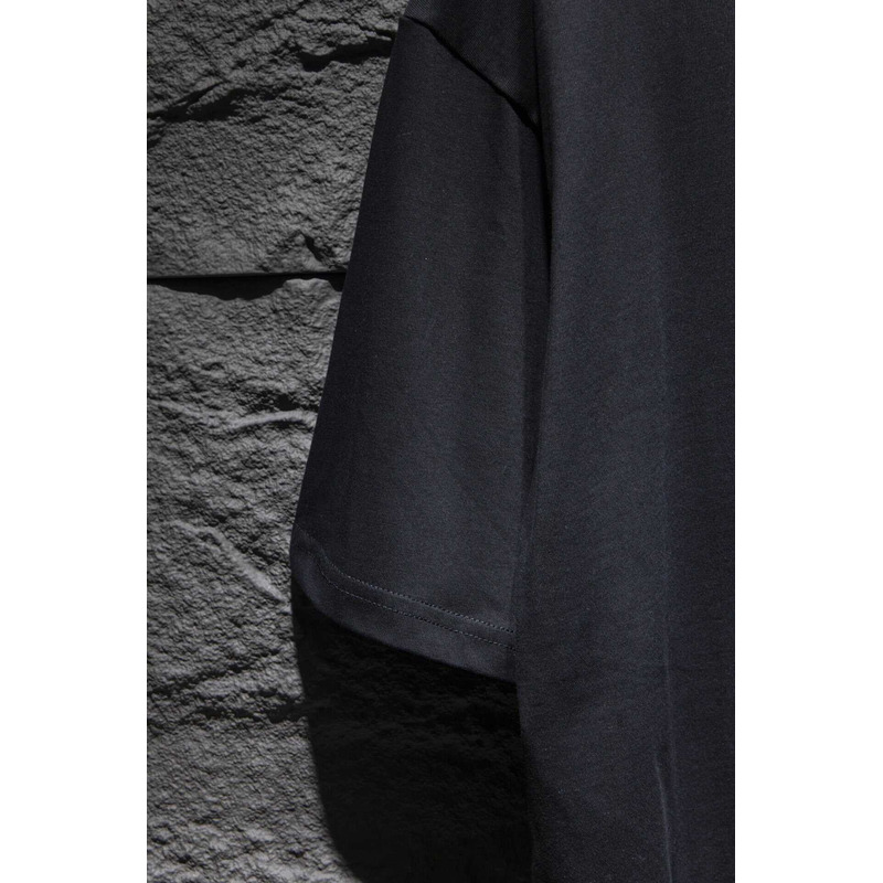 Ch*0me heart logo t-shirt cotton black