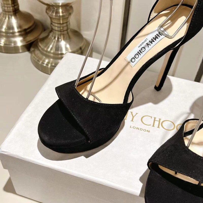 Jimmy Choo Platform Sandals Black